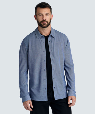 Men's Merino Button-Up