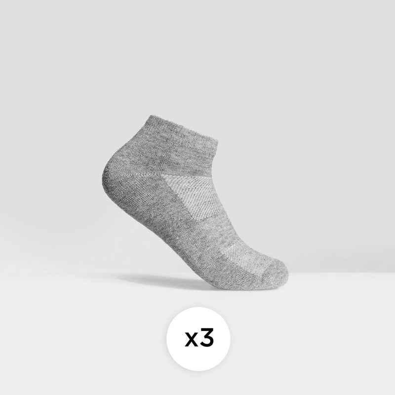 Men's 3 Pack // Merino All Season Ankle Socks