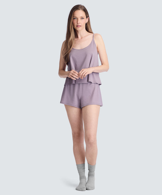Women's Ultrafine Sleep Top + Bottom