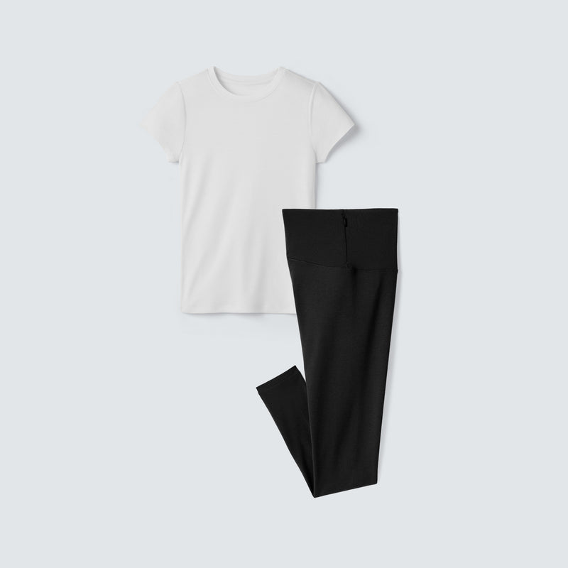 Women's Leggings + T-Shirt Bundle