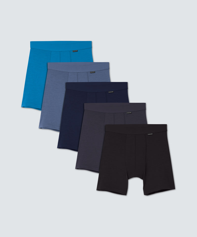 Men's 5 Pack // Merino Boxer Briefs