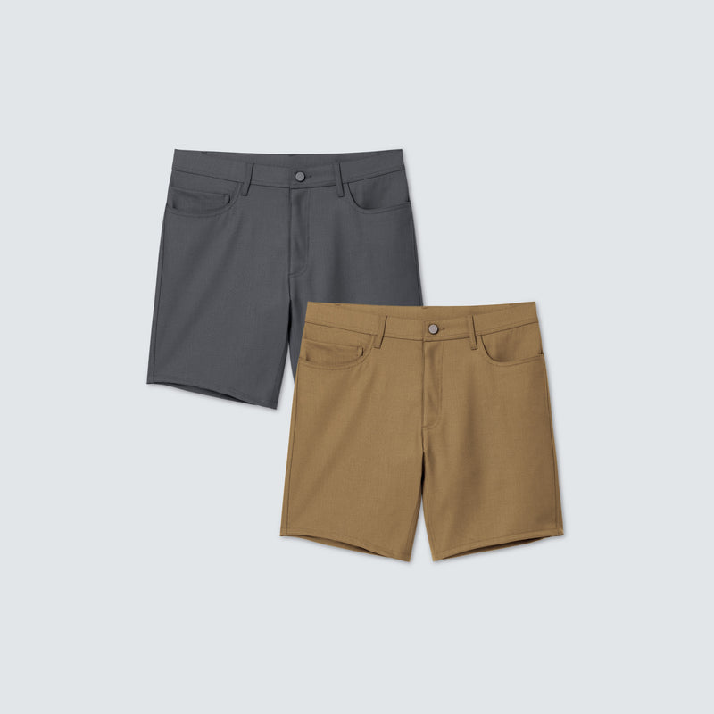 Men's 2 Pack // Travel Shorts