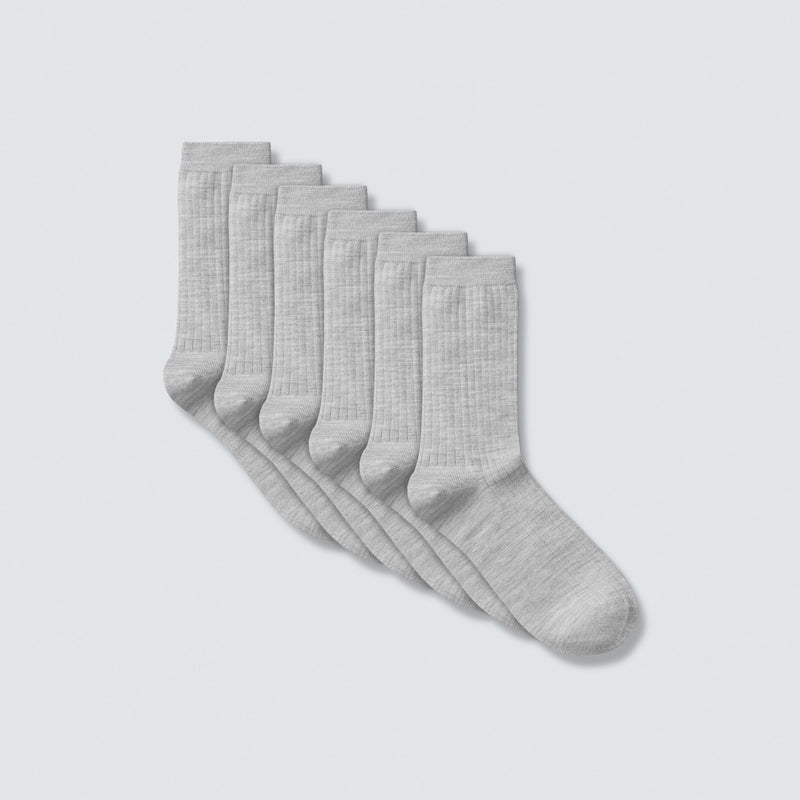 Men's Rib Socks // 3 Pack
