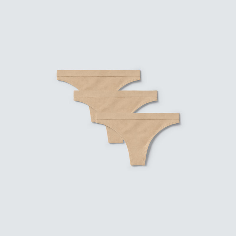 Women's Thong // 3 Pack