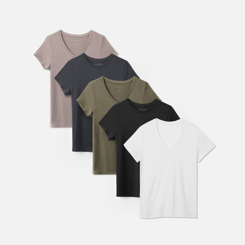 Women's 5 Pack // Merino T-Shirts