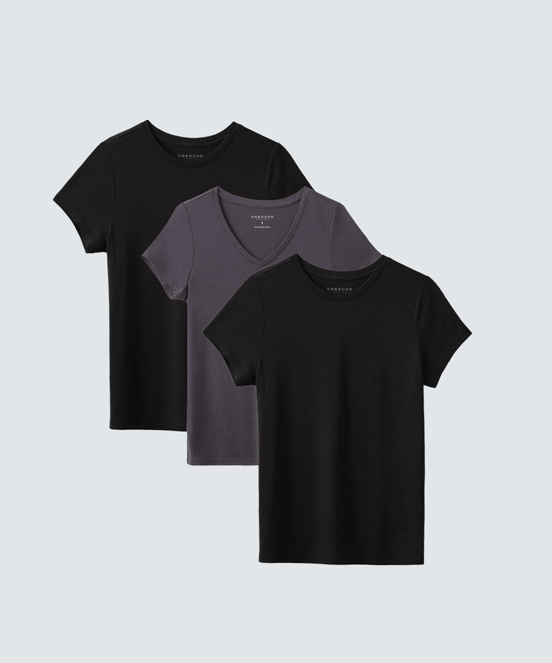 Women's Petite T-Shirts // 3 Pack