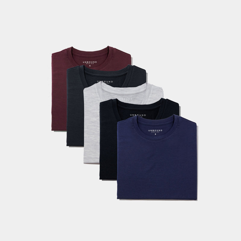 Men's 5 Pack // Merino T-Shirts